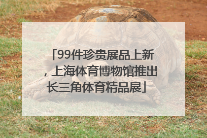99件珍贵展品上新，上海体育博物馆推出长三角体育精品展